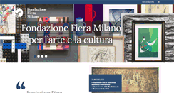 Desktop Screenshot of fondazionefieramilano.it